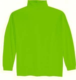  Turtlenecks Lt 10XLT Big and Tall Made in USA High Visibility