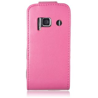 Pink PU Leather Flip Case in Car Phone Holder Car Charger for Nokia N8