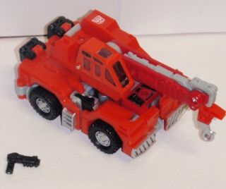 Transformers RID Hightower Red 100 Complete Manual