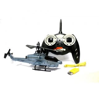 RC RADIO CONTROL AH 1 COBRA 2.4GHZ HELICOPTER   WATCH THE VIDEO
