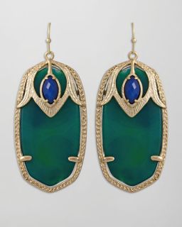 Kendra Scott Darby Peacock Earrings   