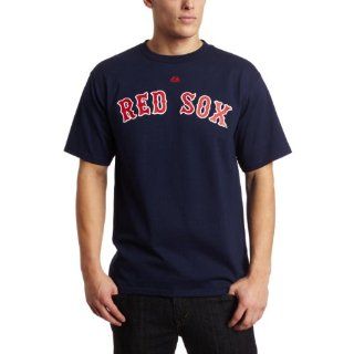  Boston Red Sox Name and Number T Shirt,Royal Blue