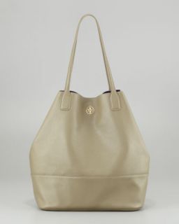 Michelle Leather Tote Bag, Thunderstorm