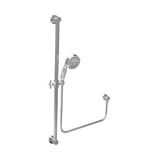 HAND SHOWER W/GROOVED HANDLE   