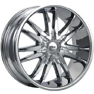 Pacer Rave 17x7.5 Chrome Wheel / Rim 5x4.25 & 5x4.5 with a 42mm Offset