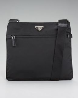 Tory Burch Stitched Nylon Swingpack Crossbody Bag   