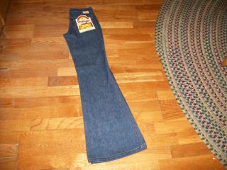 Vintage Deadstock Student Size 25 X 32 Big Bell Wrangler Jeans Brand