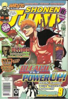 Shonen Jump Magazine 69 Sept 2008 Naruto YuYu Hakusho One Piece Ultimo