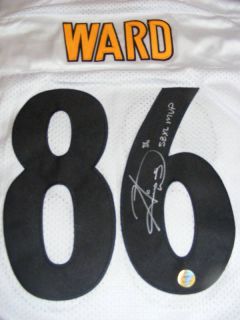Hines Ward Autograph Authentic Steelers Jersey SBXL MVP