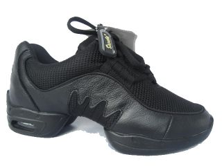 New Sansha Dance Jazz Hip Hop Sneakers Shoes Black