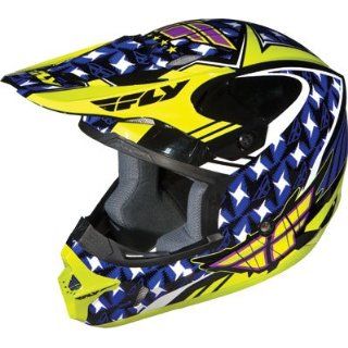 FLY KINETIC FLASH PU/YL/, FLY Part Number 73 3479S WPS, Helmet