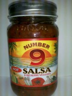 Number 9 Hot Salsa with 9 Healty Veggies Grocery