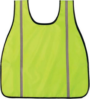 Neon Green High Visibility HiViz Reflective Safety Vest