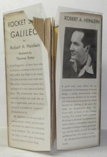 Robert A. Heinlein   Rocket Ship Galileo   HCDJ 1st 1st W/ A   1947