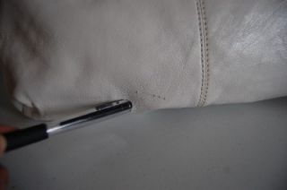 MICHAEL BY Michael Kors Leather hobo shoulder bag Vanilla $368