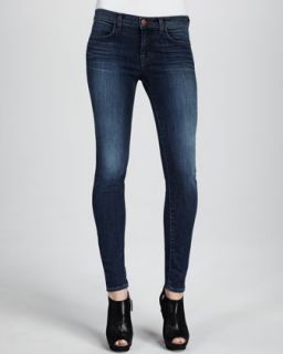 Brand Jeans 801 Coated Red Skinny Jeans   