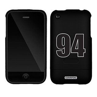 Number 94 on AT&T iPhone 3G/3GS Case by Coveroo