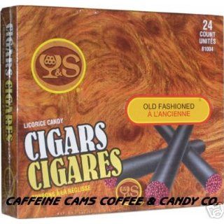 12  Packs of 24  Count Y+s Cigars  Licorice Candy Grocery