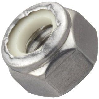 Stainless Steel Lock Nut, #10 32 (Pack of 100) Industrial