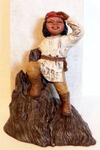 Little Cheif Martha Holcombe Figurine African American Figurines God