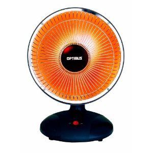 Optimus 9 inch Dish Room Heater Heaters Portable New