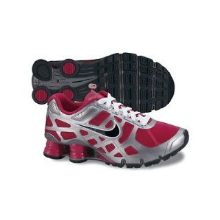 Nike Shox Turbo 12 454371 600 Gs Pink Grey Youth Sz 5.5y