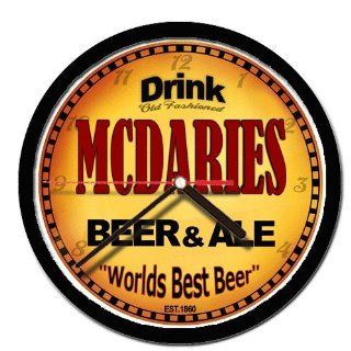 MCDARIES beer and ale cerveza wall clock: Everything Else