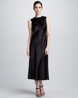 Donna Karan Sequined Cashmere Silk Dress   