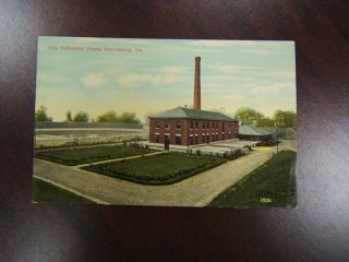 Postcards Harrisburg PA Farm Show Filtration Plant