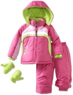 Rothschild Baby Girls Infant Colorblock Snowsuit Clothing