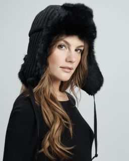 Hat Attack Fur Lined Trapper Hat   