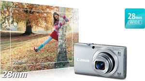 Canon PowerShot A4000IS 16.0 MP Digital Camera with 8x