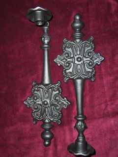 HODA VINTAGE GOTHIC MEDIEVAL CANDLE WALL SCONCES