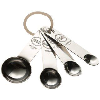 KitchenAid 4 Piece Stainless Steel Measuring Spoon Set