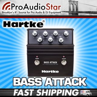 Hartke VXL Bass Attack Preamp Pedal PROAUDIOSTAR