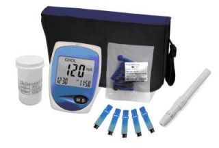 Cholesterol Monitor Home Test Testing Kit Strips