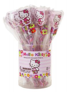 Hello Kitty Summer Flower Mascot Eraser Pencil