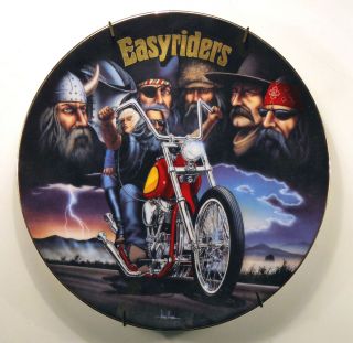 The Brotherhood of Biking Spirits of The Open Road Plate Collection