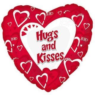 Love Balloons   18 Hugs N Kisses Red: Toys & Games