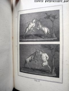 Full Leather 1780 Antiques DHerculanum Book 141 Engraved Illus RARE