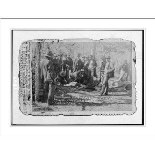 Historic Print (M) Execution of Silan Lewis, at Wilberton