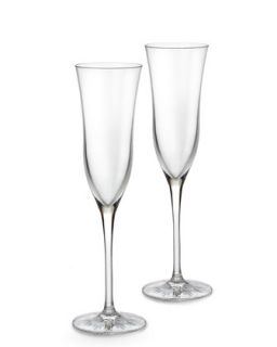 Waterford Crystal Two Light Champagne Flutes   