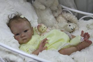 Amazing Life Like Reborn Collectors Doll Preemie Baby Girl
