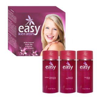  Easy Keratin 60 Day Smooth, Silky & Shiny Hair for up to 20