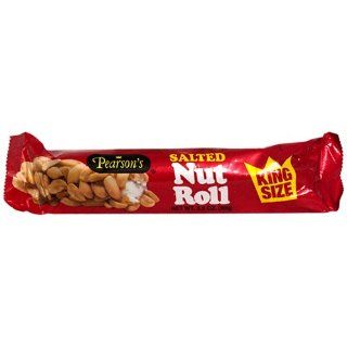 Pearsons Salted Nut Roll, King Size, 3.5 Ounce Packages (Pack of 18