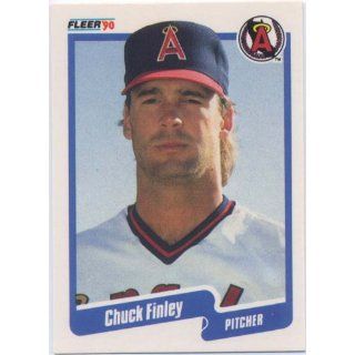 1990 Fleer #132 Chuck Finley [Misc.]