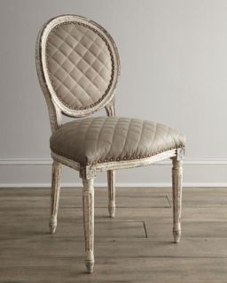 H68TT Old Hickory Tannery Limestone Side Chair