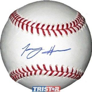 Tommy Hanson Autographed/Hand signed MLB Baseball