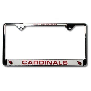 Arizona Cardinals Metal License Plate Frame Sports