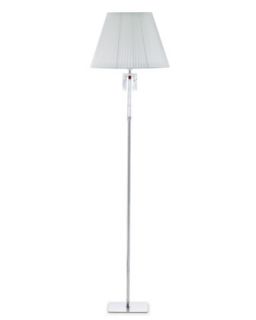BACCARAT Torch Floor Lamp, White Shade   